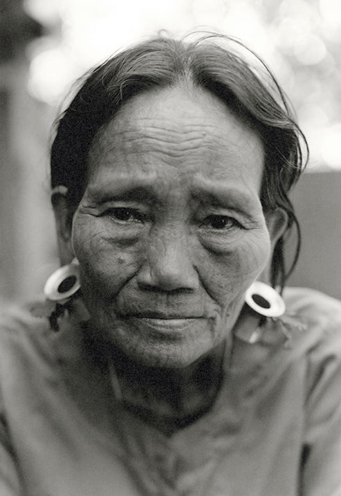 Tattooed woman Myanmar 