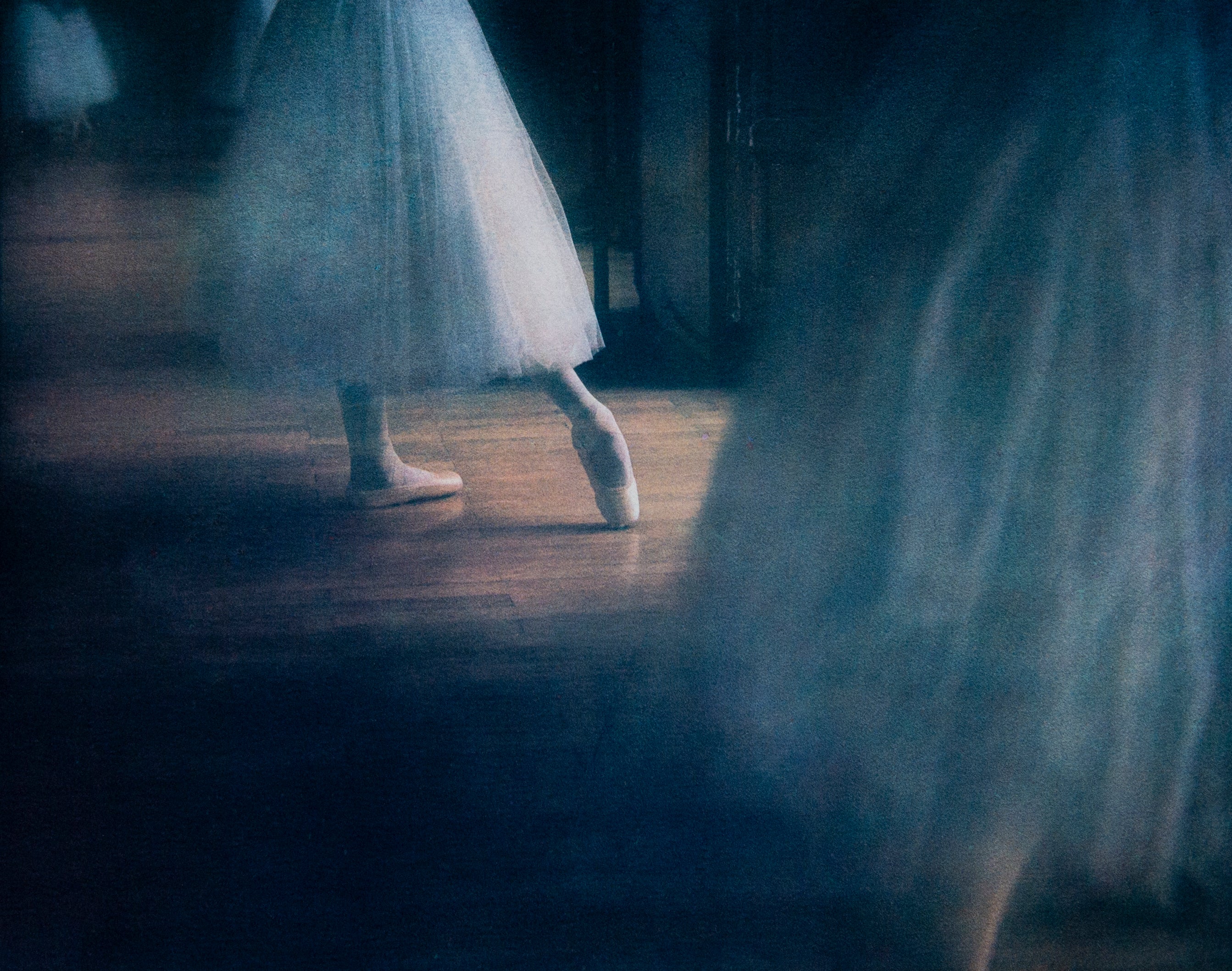 Tirage Fresson danse classique danseuse opera paris art