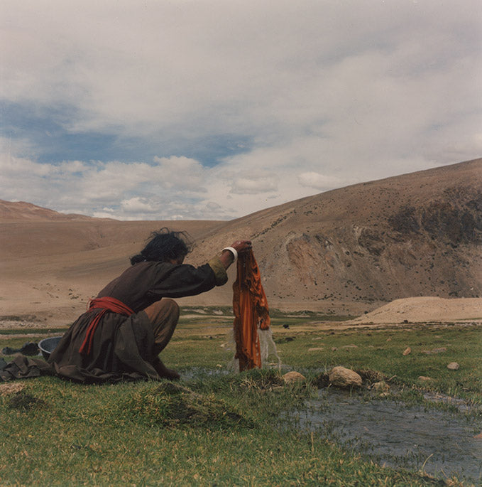 Silver print - Woman of the Himalayas