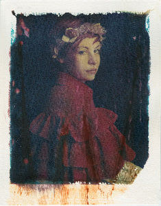 Polaroid print - Paper exploration Anne