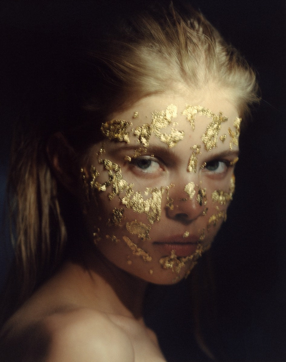 gold woman art photography limited edition