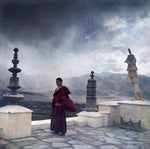 Load image into Gallery viewer, Monks monatery Himalaya Fresson print monastery monks India
