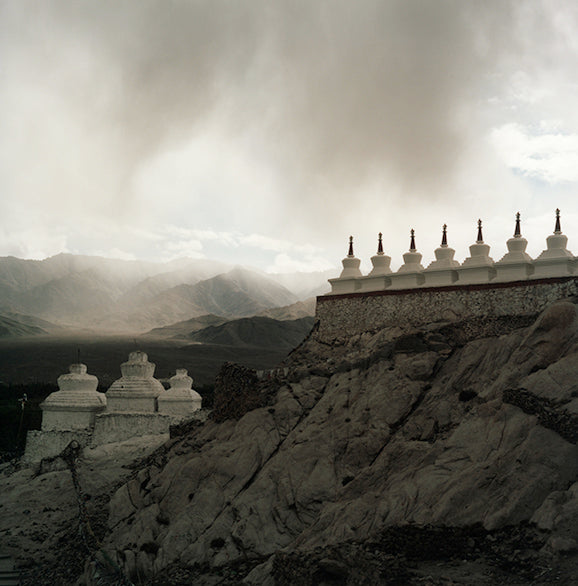 Monastery India Himalaya Polaroid photo