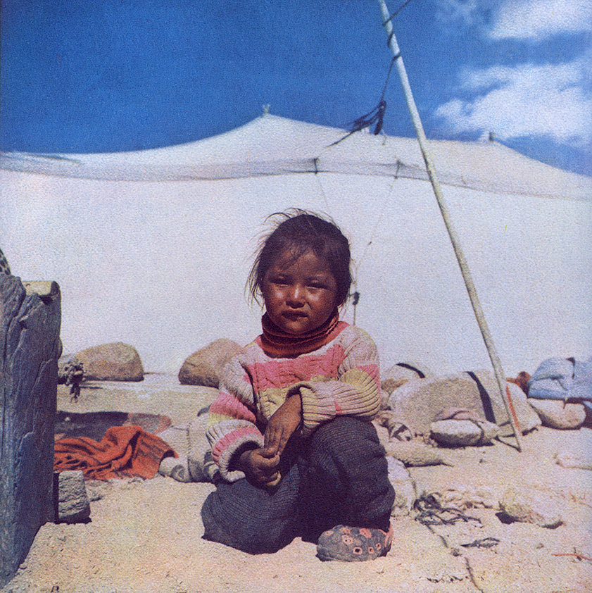 Fresson print Nomad kid Himalayas India