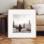 Load image into Gallery viewer, Silver print - Following Buddha
