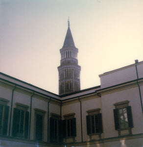 Milan Italy Polaroid photo