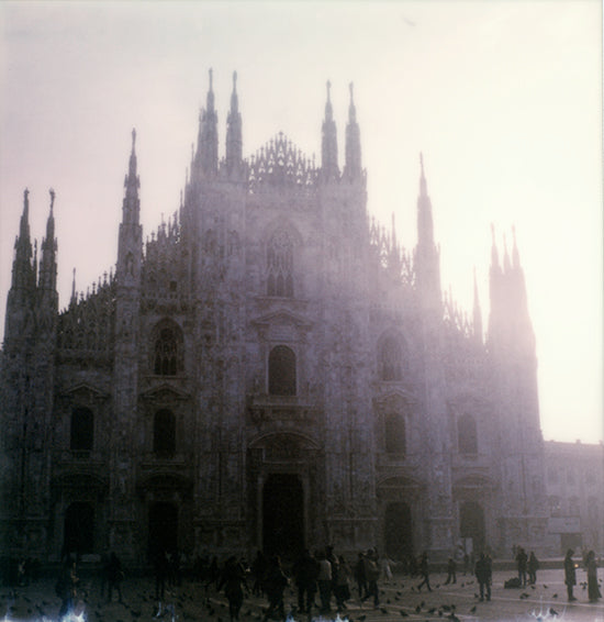 Il duomo di Milano art photography Polaroid