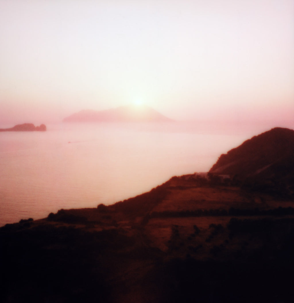 grèce Milos île polaroid