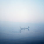Load image into Gallery viewer, Myanmar-Inle-lake-mist-blue-fisherman
