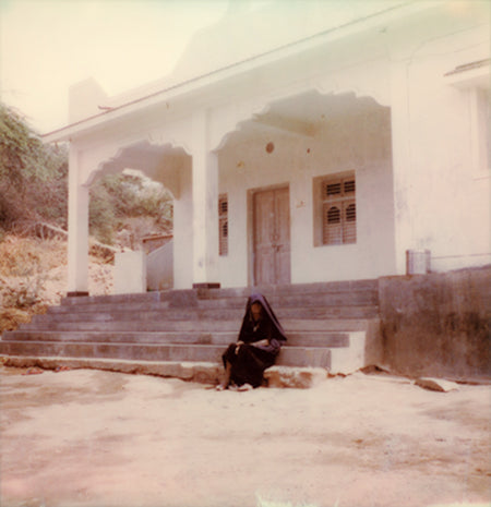 Polaroid Rabari woman Gujarat India