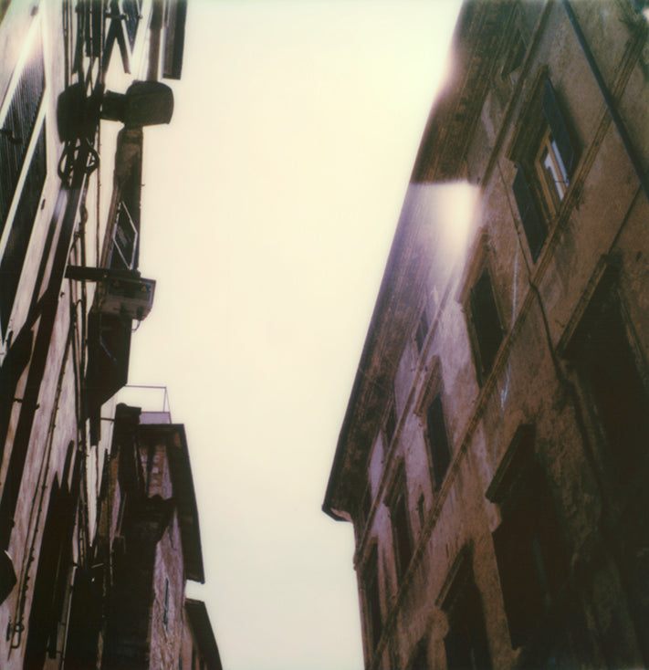 Italian street photo deco Polaroid