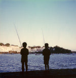 Load image into Gallery viewer, Kids Cadaques Spain polaroid photo 
