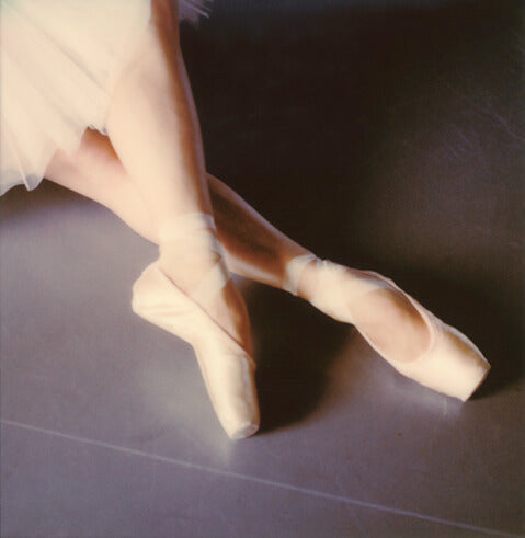 Polaroid print ballet dancer impression Paris