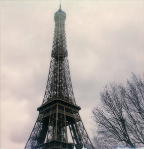 Paris Eiffel tower art photography Polaroid