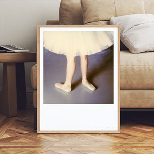 polaroid ballet dancer
