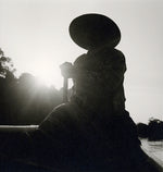 Load image into Gallery viewer, Myanmar pirogue silver print
