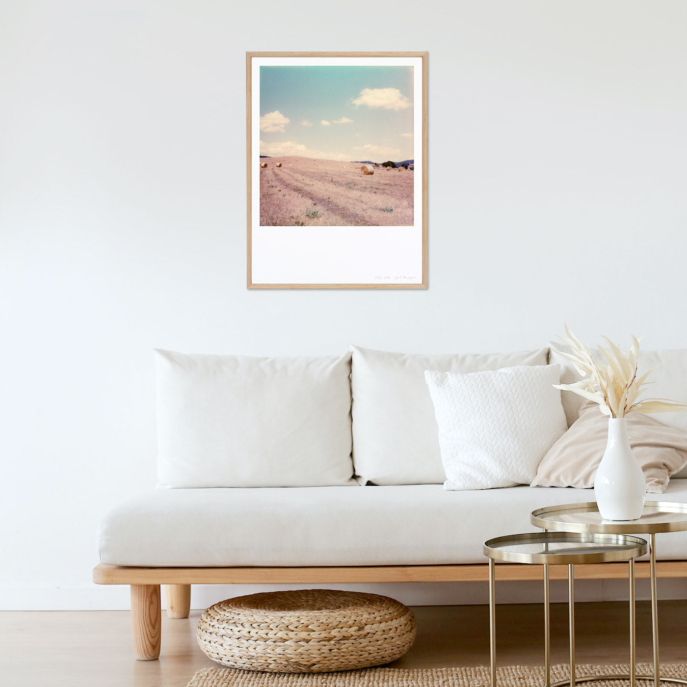Impression fine art polaroid Tuscany decoration