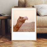 Load image into Gallery viewer, impression fine art Camel polaroid decoration room
