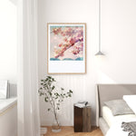 Load image into Gallery viewer, Cherry tree poster decoration room
