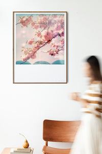 Polaroid print - Cherry tree