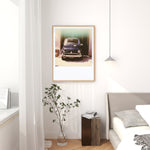 Load image into Gallery viewer, Impression fine art polaroid fiat 500 decoration
