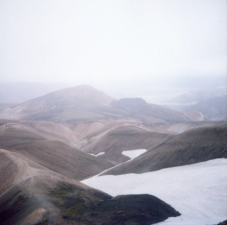 Photo Islande montagne brume deco