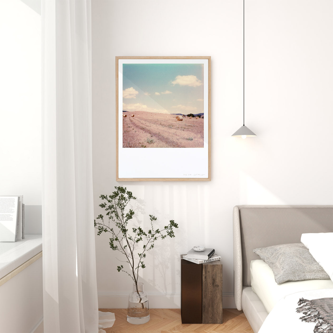 Impression fine art polaroid Tuscany decoration