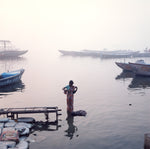 Load image into Gallery viewer, Silver print - A mirage in Varanasi
