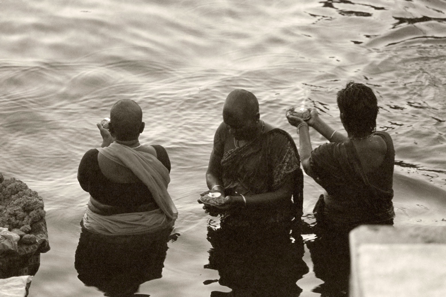 Inde varanasi femmes imprimé